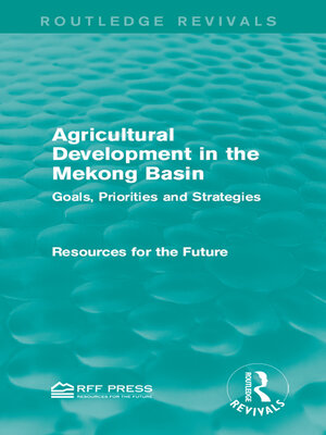 cover image of Agricultural Development in the Mekong Basin